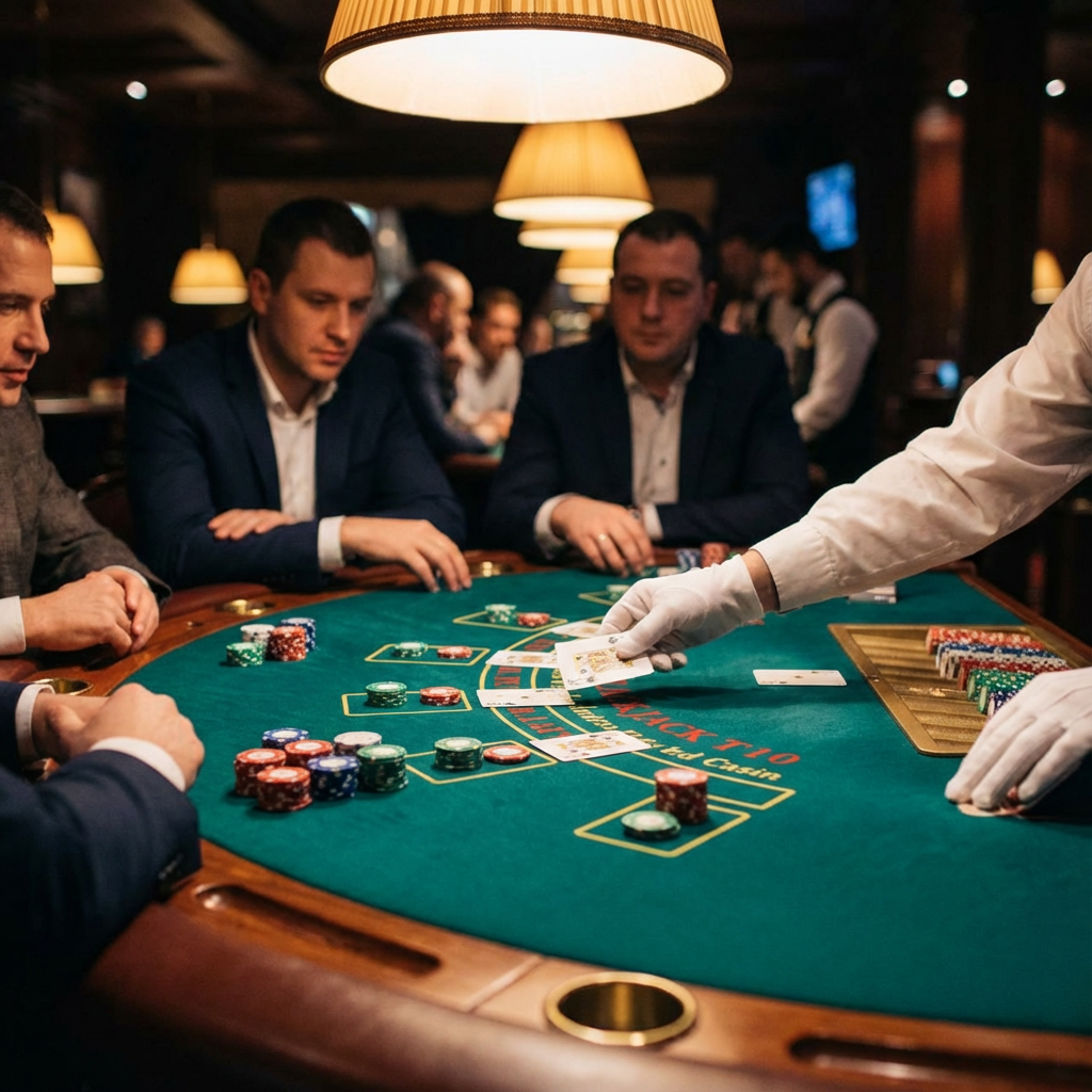 Blackjack fuwin - 21 com Dealers Profissionais